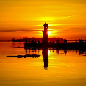 52.ЗАЛЕЗ НАД СЕН ЛОРАН/SUNSET OVER SAINT LAURENT RIVER